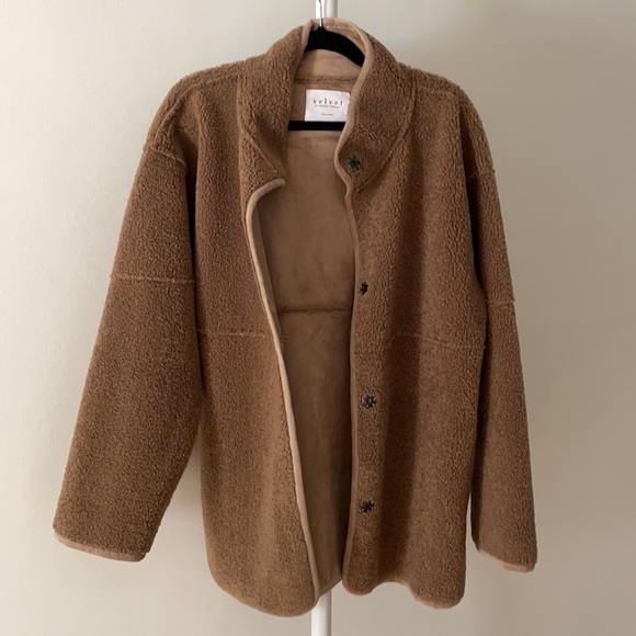 VELVET WOMEN'S ALBANY REVERSIBLE MOCK NECK COAT - Picture 6 of 7